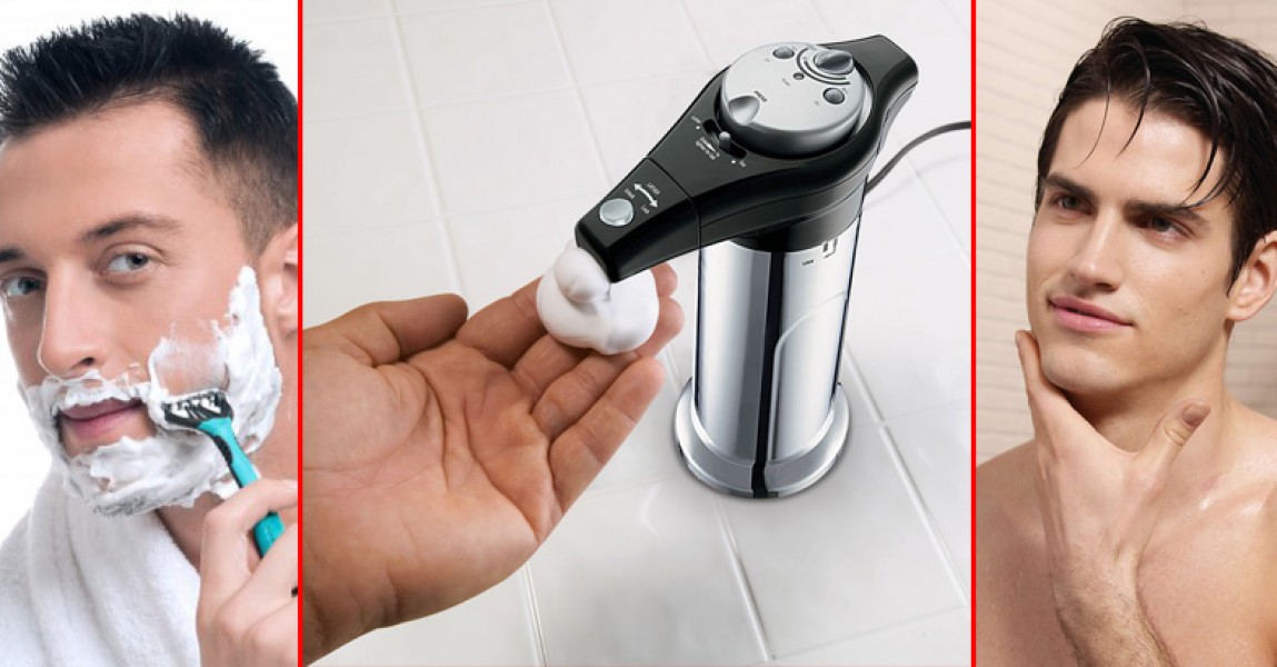 Heated Shaving Cream Dispenser